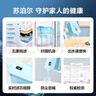 苏泊尔（SUPOR）净水器家用滤水壶自来水家用过滤器多重精滤滤芯寿命提醒一芯四芯六芯可替换滤芯净水壶 J-UF01 【蓝色款】一机六芯 净水壶 实拍图