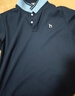 哈吉斯（HAZZYS）男装 夏季款上衣轻商务通勤多色百搭短袖POLO衫男ASTZE0BBX26 藏青色NV L (175/96A 48) 实拍图