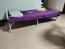 全品屋(免安装)折叠床单人床午休床午睡床行军床医院家用陪护硬板床铁床 白色带头靠-0.9米宽 稳固耐用 实拍图