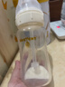 舒婴奶瓶新生婴儿玻璃奶瓶 早产儿防胀气呛奶 宽口径宝宝奶瓶断奶神器 玻璃240ml配自然S码+自然SS 0-3个月 实拍图