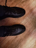 百丽时尚通勤商务皮鞋男新款真皮舒适休闲皮鞋A1084BM3 黑色-常规款 40 (250mm) 实拍图