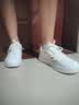 森馬男鞋2026春季新款休闲百搭软底小白鞋子男士厚底增高运动板鞋透气 白橘 40 实拍图