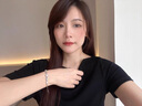 洛希曼四叶草手链女镶钻S999足银生日礼物送女朋友老婆【免费刻字】 豪华礼盒+四叶草手链托帕石 实拍图