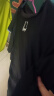 迪卡侬短袖速干衣男训练宽松半袖上衣运动t恤男RUNM2501394黑色T恤L 实拍图