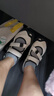 FILA FUSION斐乐玛丽珍凉鞋女鞋夏凉拖魔术贴海螺沙滩鞋子 微白/黑-WB 37.5 实拍图