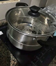 美厨（maxcook）不锈钢蒸锅  26CM二层复底 燃气炉电磁炉通用MCZ753 实拍图