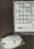 罗技（Logitech）MK120 键鼠套装 有线键鼠套装 办公键鼠套装 电脑键盘 USB即插即用 全尺寸 白色 实拍图