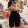 浪莎鲨鱼短裤芭比五分裤女夏季薄款紧身外穿高腰收腹打底裤瑜伽骑行裤 实拍图