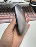 联想（Lenovo）无线蓝牙鼠标轻音鼠标 Air Handle双模鼠标 便携办公鼠标 适用台式机一体机笔记本平板风暴灰 实拍图
