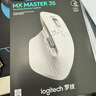 罗技（Logitech）大师系列 MX Master 3S 无线蓝牙鼠标 人体工学 办公 静音鼠标 高端 珍珠白 带无线接收器 实拍图