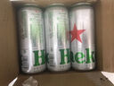 喜力啤酒500ml*21听大罐听装 喜力啤酒Heineken（经典18听+星银3听） 实拍图