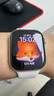 Apple/苹果 Watch Series 10智能手表蜂窝款46毫米玫瑰金色铝金属表壳淡桃粉色运动型表带M/L MWYN3CH/B 实拍图