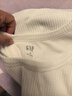 GAP女装2025春季新款基础款打底背心弹力多色舒适美版上衣723645 白色 M 美码  XL亚洲码170/96A 实拍图