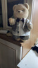 莉娜熊（TeddyTales）小熊玩偶毛绒玩具熊泰迪手作熊安抚娃娃送礼送人生日礼物女生 奶茶色（经典款） 中号站姿约30cm 实拍图