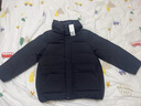 优衣库童装男童女童高性能复合连帽外套/保暖厚衣服473309 09 黑色 150 实拍图