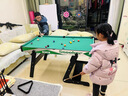 大雄（DAXIONG）儿童木制黑8桌球台 小型美式英式台球桌 儿童桌球玩具可折叠 超加大号绿色折叠款1.4m 实拍图