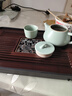 祥业song杯子汝窑泡茶壶陶瓷大号功夫茶具西施壶汝瓷单壶提梁壶泡茶器 大石瓢壶 260ml 实拍图