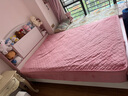 林笙月 儿童床 美式实木双人床男孩女孩书架床储物学生公主床单人床 粉色床 1.5米*2.0米 实拍图
