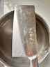 十八子作 不锈钢家用菜刀 耐滑手柄刀具盈光切片刀SL1703-B【彩盒装】 实拍图