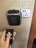 KDANG取暖器迷你暖风机家用浴室电暖气热暖风取暖神器全屋升温大面积50平方全屋速热 【专利款】星空灰+远程遥控+即开即热 实拍图