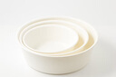 无印良品 MUJI 聚丙烯热水盆 脸盆洗衣盆家用加厚盆 泡脚盆 MB08CC2S 白色大 外口径380mm*高120mm/约9.5L 实拍图