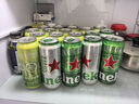 喜力啤酒500ml*21听大罐听装 喜力啤酒Heineken（经典18听+星银3听） 实拍图