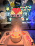 新新精艺 生日场景布置男女孩生日气球装饰儿童桌飘宝宝周岁生日快乐蓝色 实拍图