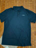 骆驼（CAMEL）速干透气运动短袖T恤男简约POLO衫 C13BA9L6003B5 藏蓝 L 实拍图