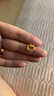 万裕金黄金吊坠HelloKitty凯蒂猫头足金999吊坠黄金项链锁骨链情人节礼 HelloKitty0.3克+S925链子+证书 实拍图