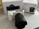 索尼（SONY）ZV-E10L微单数码相机直播美颜Vlog神器APS-C半画幅视频zve10侧翻液晶屏 白色拆单机【国行正品】 官方标配【无必备配件/推荐购买套餐】 实拍图