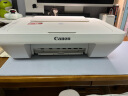 佳能（Canon）E478打印机复印扫描一体机家用无线手机连接打印彩色喷墨照片家庭作业卷子学生办公白色款A4 【E478 白】3in1无线家用 官方标配 实拍图