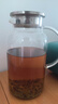 青苹果耐热冷水壶1.95升 可加热茶水分离围炉煮茶壶 大容量玻璃凉水壶  实拍图