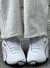 彪马（PUMA）【薄底鞋】复古透气赛车风休闲鞋男女同款REDON 388167 白-白-黑色-01 40.5 实拍图