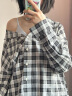 草本初色内衣女无痕2025年春夏款无钢圈大胸显小胸聚拢百搭背心式 蓝色 M 实拍图