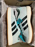 adidas「面包鞋」GRAND COURT BASE 00s休闲低帮板鞋男女阿迪达斯   薄荷绿/黑色/汉玉白   41 实拍图