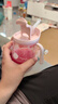 babycare三阶训练杯儿童水杯吸管杯宝宝直饮夏季饮水杯高颜值儿童水杯 欧珀粉 300mL 实拍图