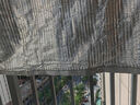 铝箔遮阳网75防晒网加厚加密遮阴抗老化户外多肉阳台隔热遮阴家用 95%遮阳铝箔网 加密加厚2米x3米孔距50送拉绳 实拍图