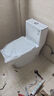 九牧（JOMOO）11262-2-1/31KA-2家用马桶卫浴虹吸式节水抗菌易洁坐便器305坑距 实拍图