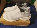 【斯凯奇制造商】男女轻质缓震厚底健步鞋舒适轻便运动鞋跑步鞋 先锋灰 43 实拍图