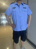 似晨缤纷夏季保安服短袖衬衫套装男安保制服门卫作训执勤服保安工作服定制 实拍图