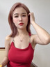 法蔻彩金色双环项链女莫比乌斯锁骨链玫瑰金吊坠七夕情人节礼物送女友 莫比乌斯双环项链【全国仓极速达】 实拍图