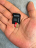 闪迪（SanDisk）256GB TF(MicroSD)内存卡 4K极速金卡A2 V30 U3行车记录仪 运动相机无人机 监控存储卡 读190MB/s 实拍图