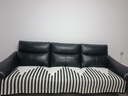 钟爱一生沙发垫四季通用防滑皮沙发座垫高级感沙发罩盖布巾北欧风 雪尼尔 经典风-黑色 90cm*240cm 大三人位/四人位 实拍图