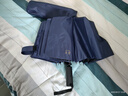 天堂伞全自动伞雨伞加固大伞12骨三折伞黑胶防紫外线伞晴雨两用伞可定制 藏青-全自动12骨 实拍图