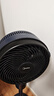 美的（Midea）【变频轻音】空气循环扇家用遥控电风扇四季净化扇轻音落地扇99%抑菌桌面小风扇大风力风扇GDG24ZR 实拍图