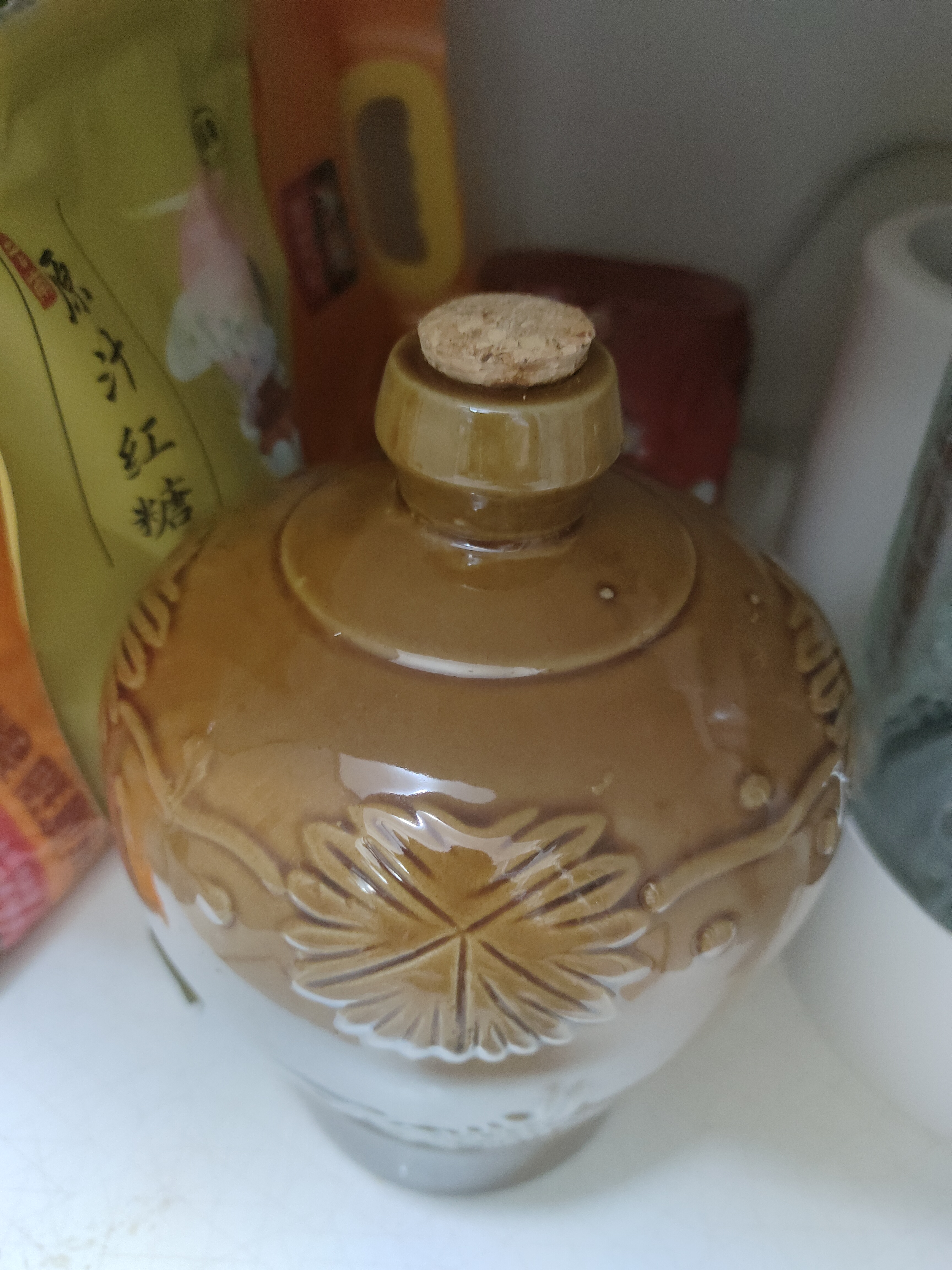 古越龙山绍兴青梅黄酒基酒3年陈无焦糖色黄酒红枣半甜型糯米酒本色老酒 青梅黄酒 1.5L 2坛 实拍图