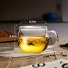 富光花茶杯透明茶杯内胆茶水分离杯办公室玻璃杯子水杯350ml 实拍图