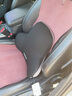 乔氏汽车头枕腰靠奔驰车载座椅腰垫宝马驾驶员特斯拉比亚迪靠垫黑灰 实拍图