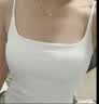 相伊恋人吊带背心女2026年夏季新款外穿辣妹装薄款抹胸无袖修身内搭打底衫 白色【2件】+黑色【1件】 均码 【适合80-145斤】 实拍图