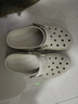 crocs卡骆驰蜗轮洞洞鞋|208776 水泥灰-160 41/42(260mm)  实拍图